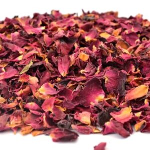 Dry Red Rose Petals