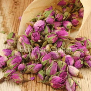 Dry Red Rose Buds