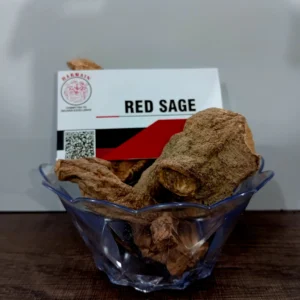 Premium export-grade Red Sage, farm-sourced, cleaned, and hygienically packed