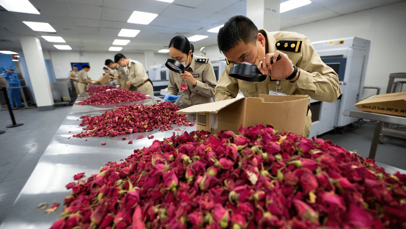 Dry Red Rose Exporter