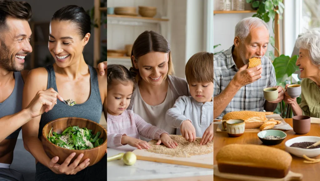 sesame seeds for men and women