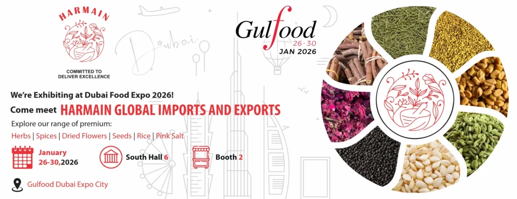 Harmain Global announcing its exhibit at Gulfood 2025
