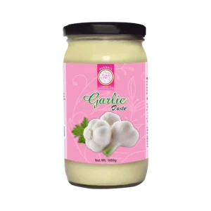 Premium garlic paste and powder products by Harmain Global Pakistan garlic exporter