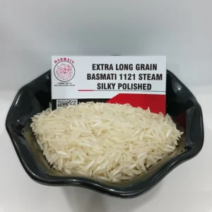 Extra Long Grain Basmati 1121 Steam Silky Polished