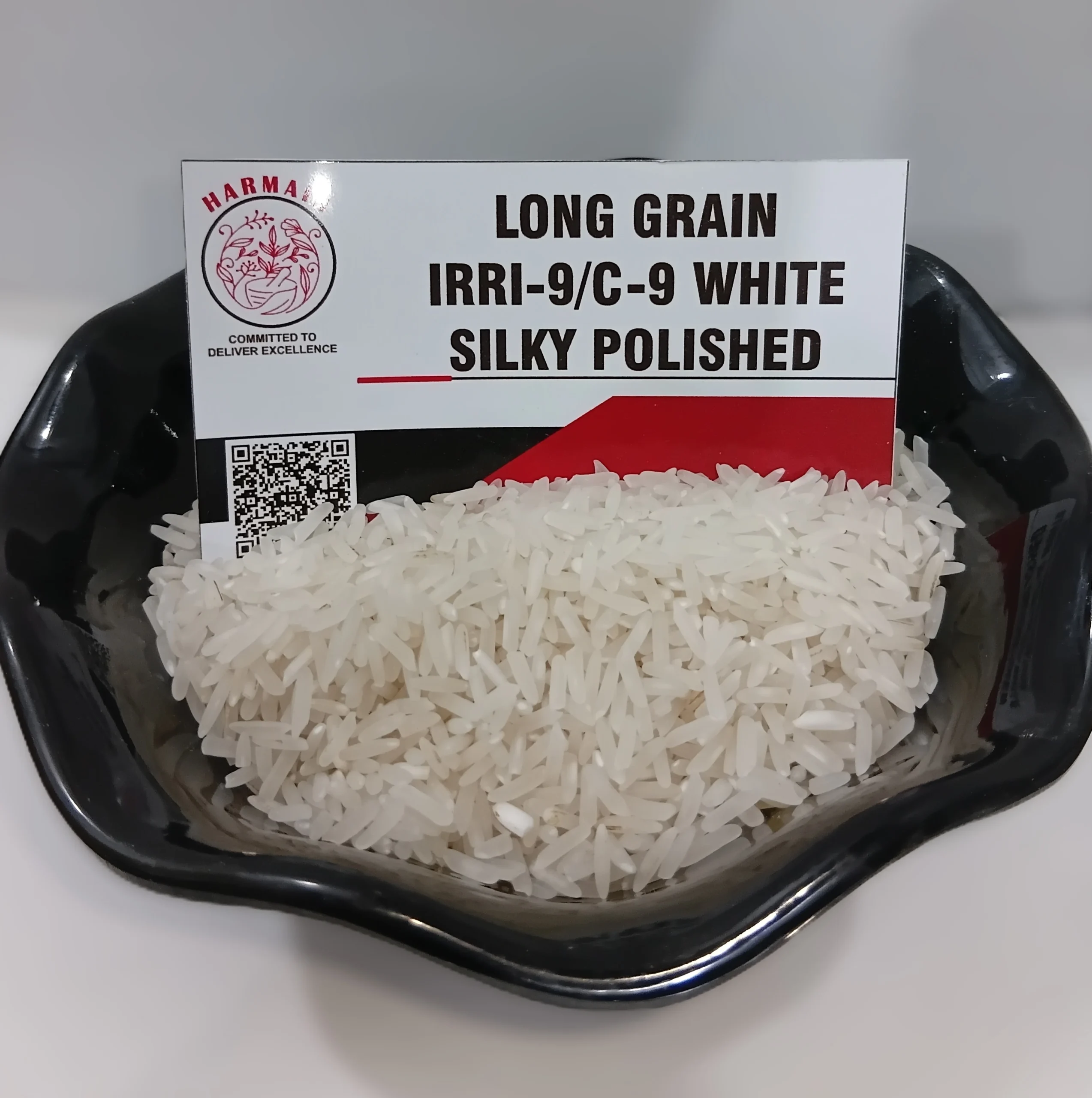 Long Grain IRRI 9 C 9 White Silky Polished