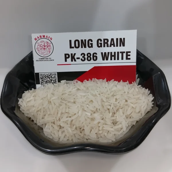 Long Grain PK-386 White Rice Exporter | Harmain Global