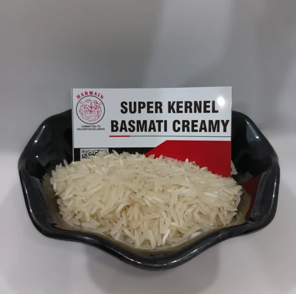 Super Kernel Basmati Creamy Rice | Harmain Global