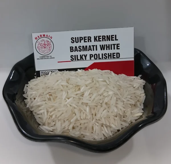 Super Kernel Basmati White Silky Polished | Harmain Global