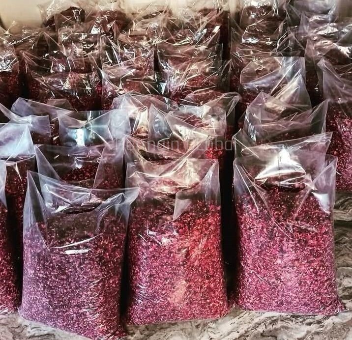 Dry Red Rose Petals Shipment to Europe