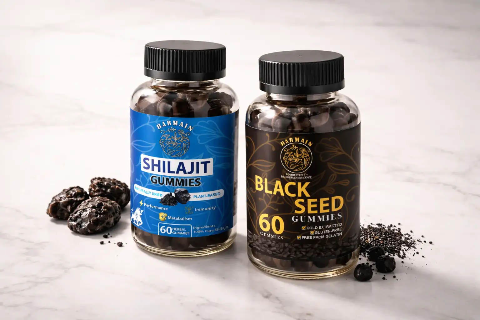 Authentic Himalayan energy and vitality supplement in convenient gummy form