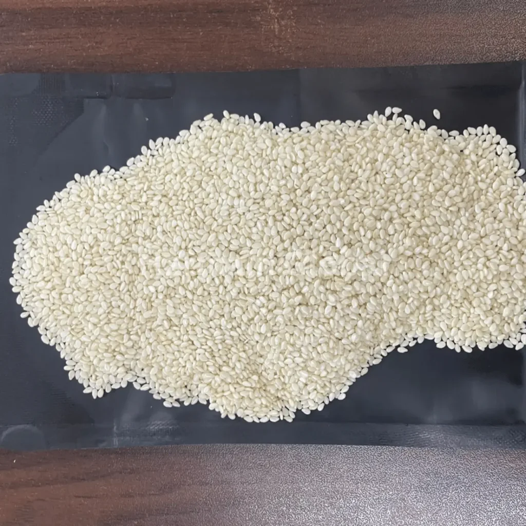 Premium quality hulled sesame seeds exported
