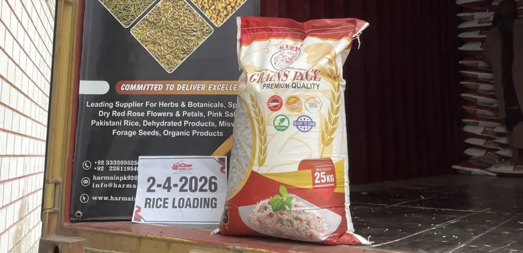 Long Grain Rice Shipment Loading