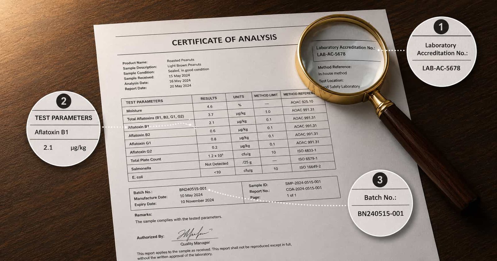 Certificate Of Analaysis Guide