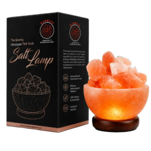 The Himalayan Pink Salt Fire Bowl Lamp