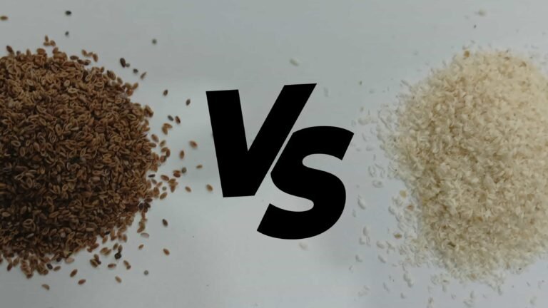 Psyllium Husk Vs psyllium seed