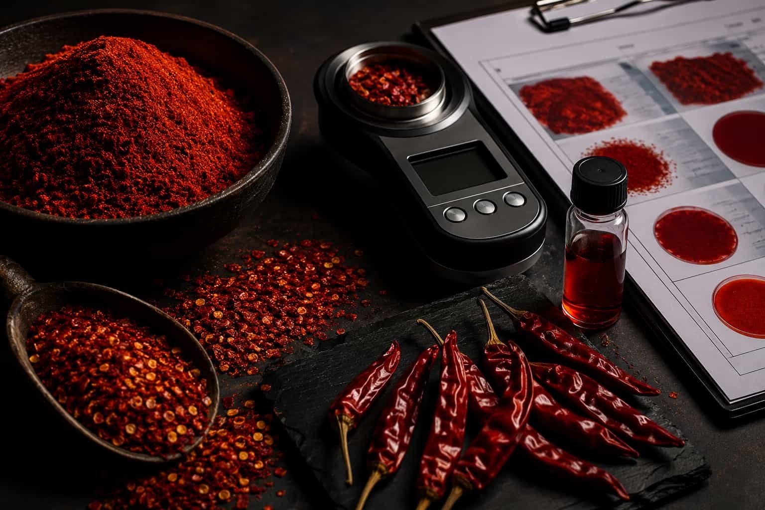 Red Chilli Export Testing ASTA Colour, Aflatoxin, Ochratoxin, and Sudan Dye Explained